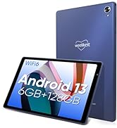 weelikeit 2023 Latest 10 Inch Android 12 Tablets, 6 GB RAM 128 GB ROM Memory with 8-Core CPU, 600...