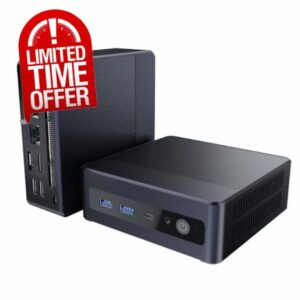 KiiUiUi Mini PC 12th Alder Lake N100 (up to 3.4GHz) Micro PC