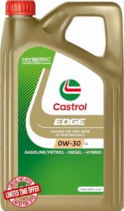 Castrol EDGE 0W-30 LL Longlife Engine Oil 5L