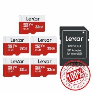 Lexar E-Series 32GB Micro SD Card 5 Pack