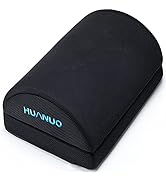 HUANUO Ergonomic Under Desk Foot Rest, 2 Adjustable Height Footrest with Textured Surface, Suitab...