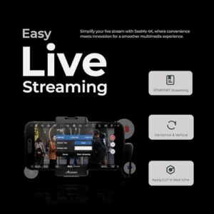 Recording Live Streaming-Black