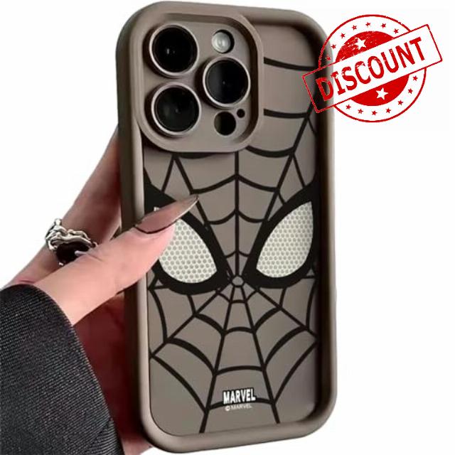 ZuoXun iPhone 15 Pro Case Spider Man Plain Tpu Soft Phone Case Para Iphone 14 Pro 15 Plus 13 Pro Max 12 11-Para Iphone 15Pro Max-5