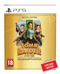 Tomb Raider 1-3 Remastered Starring Lara Croft: Deluxe Edition - PS5
