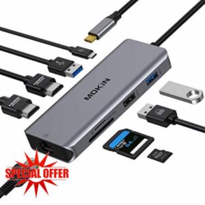 USB C Dual HDMI Adapter