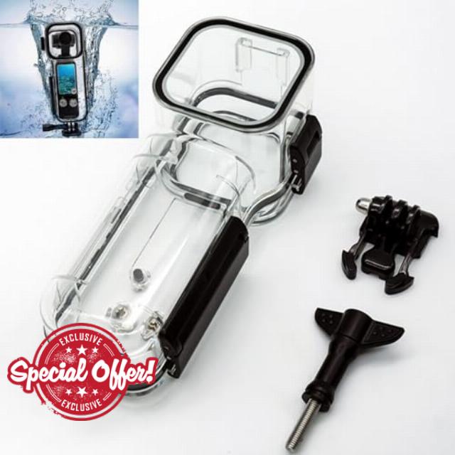LICHIFIT Waterproof Diving Case for DJI Osmo Pocket 3 Camera Cases 45M Underwater Protective Housing Case Cover Dive Shell Cage Accessories