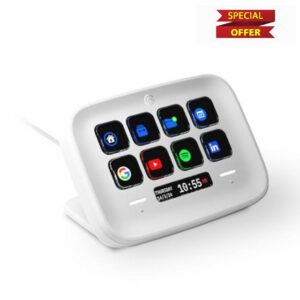 Elgato Stream Deck Neo – 8 Customizable Keys
