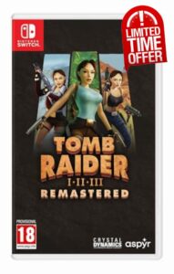 Tomb Raider 1-3 Remastered Starring Lara Croft - Switch