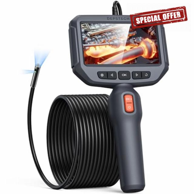 Dual Lens Endoscope Inspection Camera