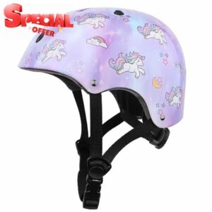 Adjustable Kids Girls Bike Helmet for Toddler Girls Kids Youth