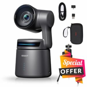 OBSBOT Tail Air NDI 4K Webcam Streaming with Tripod