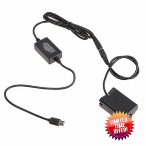 Hersmay PD 9V USB-C EN-EL25 Dummy Battery with Type-c USB-C Adapter For Nikon Z30 Z50 Zfc Mirrorless Camera