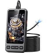 Endoscope Inspection Camera, DEPSTECH 7mm 1080P HD Digital Inspection Camera, 4.3 Inch IPS Screen...