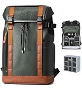 TARION Camera Backpack, Photography Backpack with Hard Shell, Camera Bag with 15'' Laptop Compart...