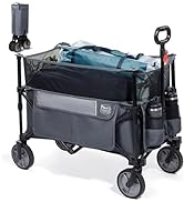 Timber Ridge Folding Camping Chair High Back Camping Chairs Adults Heavy Duty 150kg Foldable Chai...