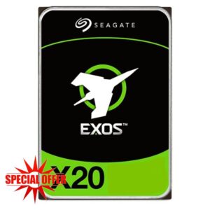 Seagate Exos X20 16TB internal hard drive ST16000NM000D 3.5" HDD SATA3 7200RPM 256MB (Refurbished)