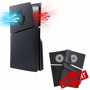 Mcbazel PS5 Slim Faceplate Replacement Hard Side Panel Plate