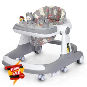 Multifunctional Foldable Baby Walker for Boys and Girls from 4 Months+: Stimulating Hands-On Activities