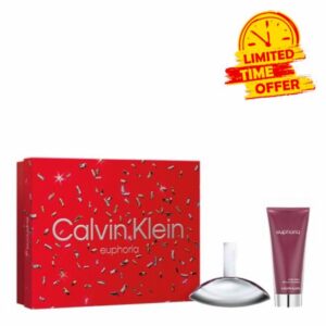 Calvin Klein Women's 2-Piece euphoria Gift Set including an Eau De Parfum 50ml and Body Lotion 100ml