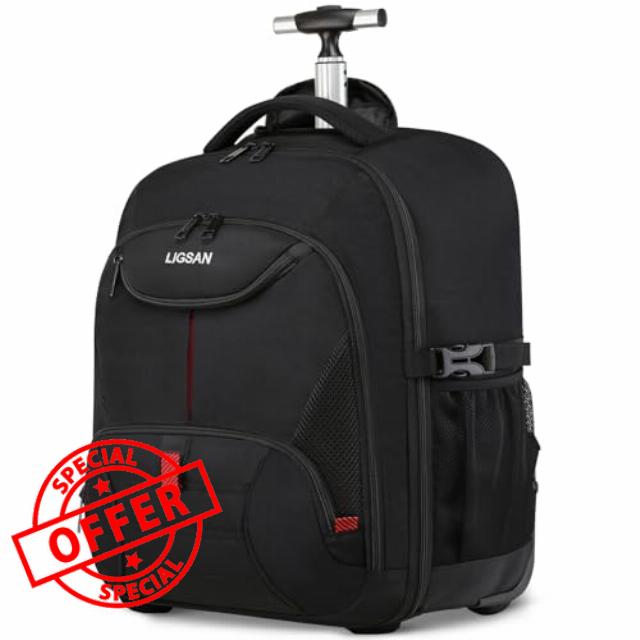 Travel Backpack with Wheels