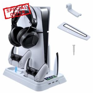 Cooling Charging Stand for PS5/PS5 Slim