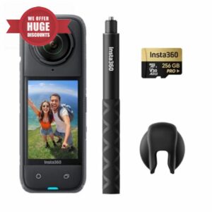 Insta360 X4 Get-Set Bundle - 8K Waterproof 360 Action Camera