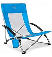 Timber Ridge Camping Chairs for Adults Set of 2 Heavy Duty Portable Folding Garden Chairs, High B...