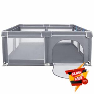 TRENDENG Playpen Baby Play Pen for Babies and Toddlers