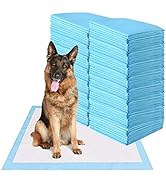 GYMAX Pet Training Pads, Super Absorbent Puppy Pads with 5-Layer Design, Leak-Proof Dog Toilet Ma...