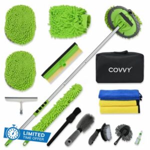COVVY 14 Pcs Car Cleaning Kit