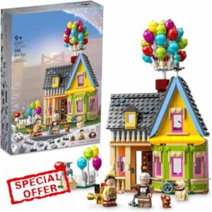 LEGO Disney and Pix ‘Up’ House Disney 100 Celebration Classic Building Toy Set for Kids