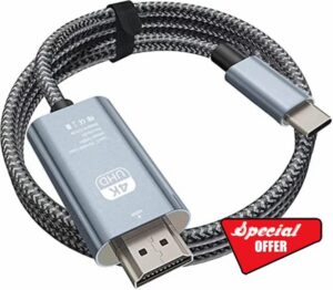 3BAO USB C to HDMI Cable 4K@60Hz 5M