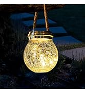 LQWELL Solar Lanterns Fairy Lights Outdoor