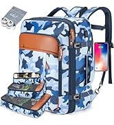 Lumesner Carry on Backpack, Extra Large 40L Flight Approved Travel Backpack for Men & Women,Expan...