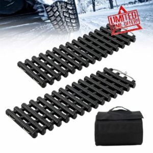 COSTWAY 2 Pack Tire Traction Mats