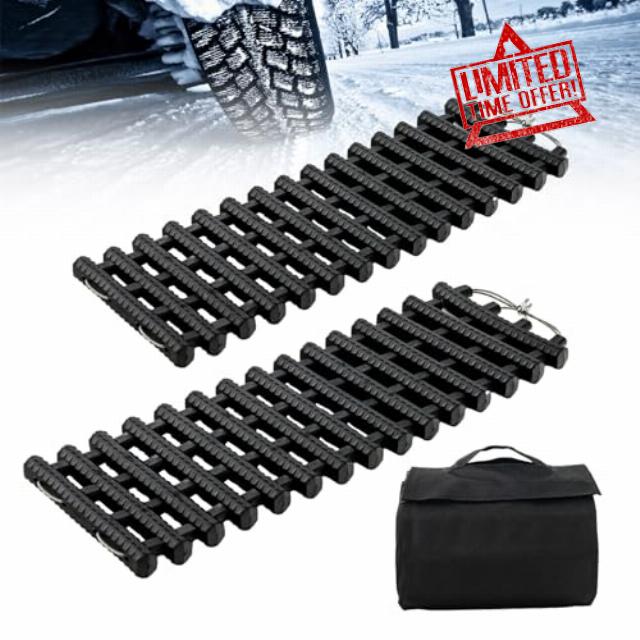 COSTWAY 2 Pack Tire Traction Mats