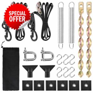 PHATRIP Awning Storm Strap Tie Down Kit，Awning Tie Down Set For Caravan Awnings