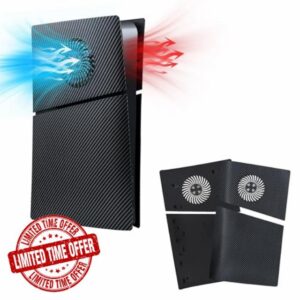 Mcbazel PS5 Slim Faceplate Replacement Hard Side Panel Plate