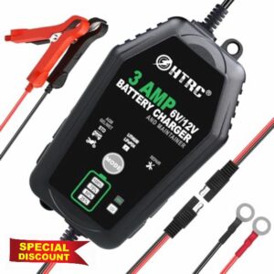 HTRC 3A Car Battery Charger 6V/12V