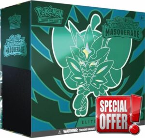 Pokémon TCG: Scarlet & Violet—Twilight Masquerade Elite Trainer Box (1 Full-Art Teal Mask Ogerpon Promo Card