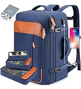 Lumesner Carry on Backpack, Extra Large 40L Flight Approved Travel Backpack for Men & Women,Expan...