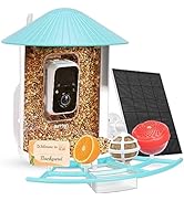 NETVUE Birdfy- Smart Bird Feeder Camera, Auto Capture/Record Bird Videos, Push Motion Notificatio...