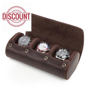 RUYILULU Vintage Watch Storage Box