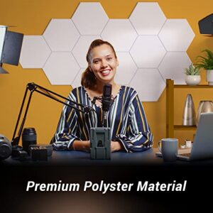 TONOR 12"x 10"x 0.4" High Density Sound Proof Panels for Walls