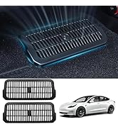 TOPABYTE for Tesla Model 3 Highland 2024 Backseat Air Vent Cover Air Flow Vent Grille Under Seat ...