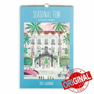 Michael Storrings 2025 Wall Calenda