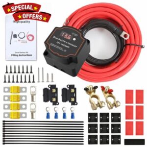 5m Split Charge Relay Kit