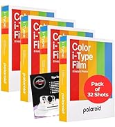 Clikoze Instant Camera Film Bundle with Polaroid 600 Film Colour x32 Shot Pack, Wall hanging Pola...