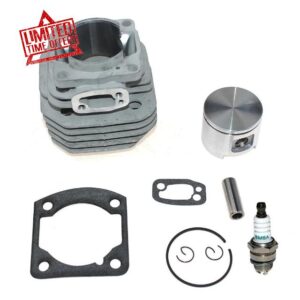 Garden Parts 48mm Cylinder Piston Kit Suit for Husqvarna 61 Chainsaw 503532071 501533571 544222802