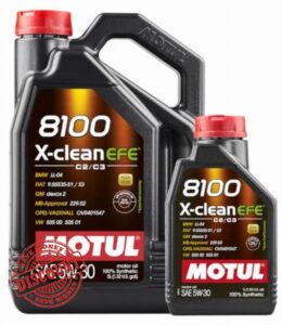 WOL Motul 8100 X-Clean EFE 5W30 Fully Synthetic Engine Oil 109471 - ACEA C2